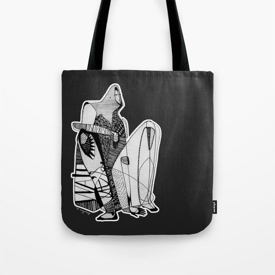 Wait, it's gonna be interesting (touch the ground) - Emilie Record Tote Bag