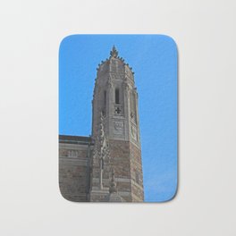 Old West End Our Lady Queen of the Most Holy Rosary Cathedral Steeple Bath Mat | Michialeschneiderphotography, Oldwestend, Color, Steeple, Architecture, Ohio, Ourladyqueenofthemostholyrosarycathedral, Catholic, Photo, Building 