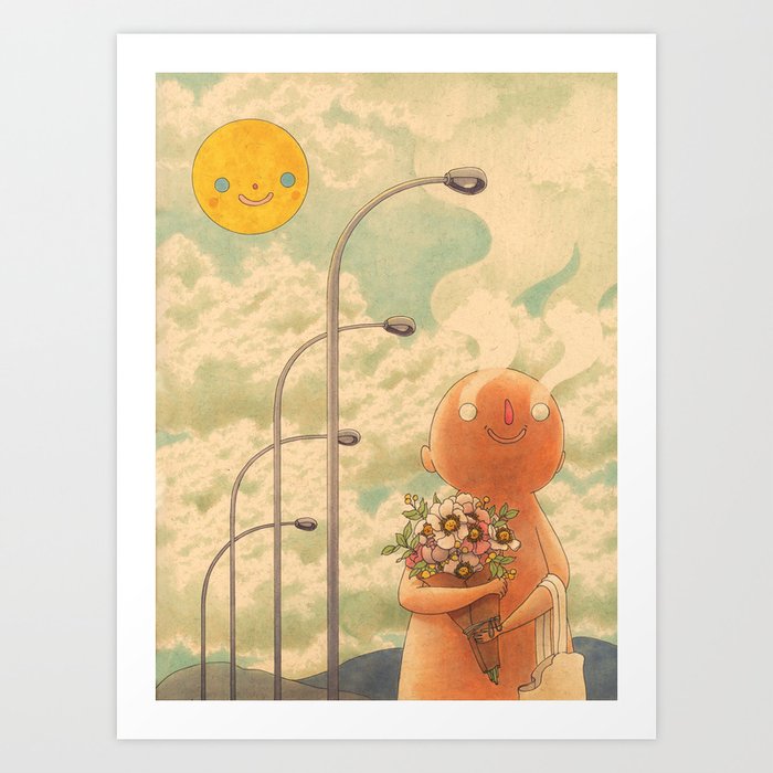 I Lost My Mind on a Sunny Day Art Print