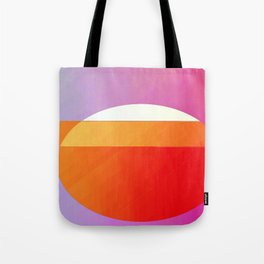 Orange Sun Tote Bag