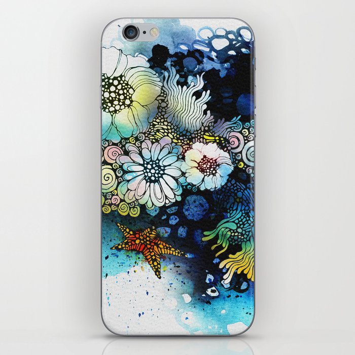 Sea life iPhone Skin