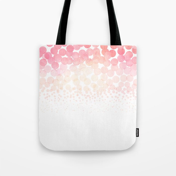 rose gold tote