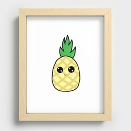 Pineapple  Recessed Framed Print