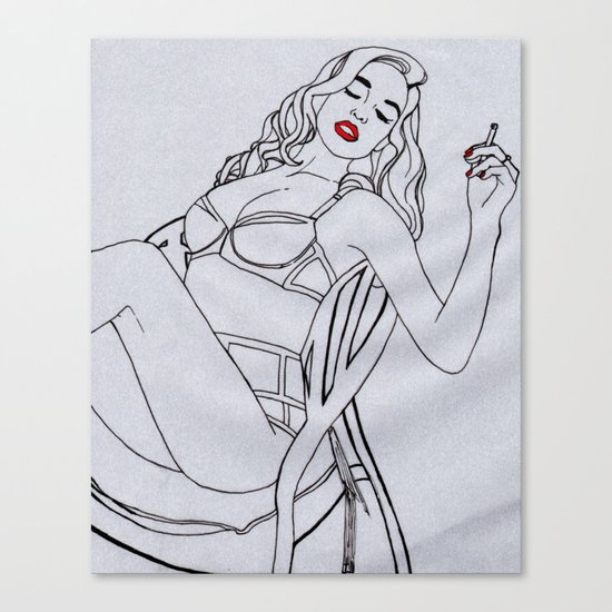 pin up Canvas Print