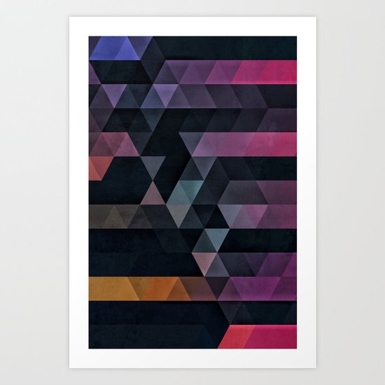 ypsyde dwwnsyde Art Print