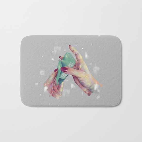 Hand Me the Card Bath Mat