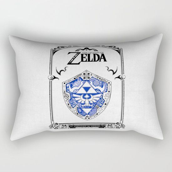 Zelda legend - Hylian shield Rectangular Pillow