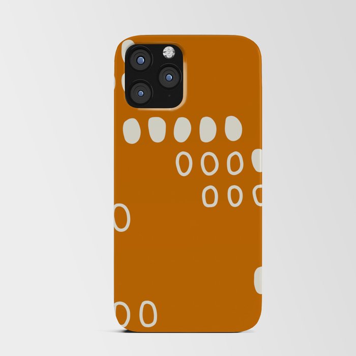 Spots pattern composition 7 iPhone Card Case