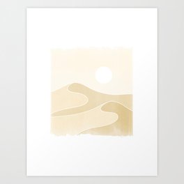 Sands Art Print