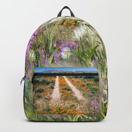 Wild Eco-friendly Native Grasses and Flowers in Spring Backpack | Spring, Photo, Repeats, Native, Butterflies, Veld Bloemen, Multi Color, Flowers, Ornamental, Reed Grass 