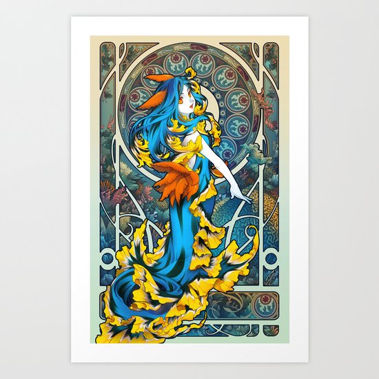 Sea Slug Art Print