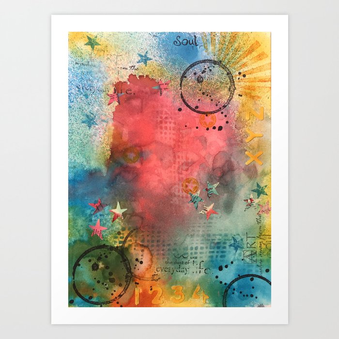 Dust Of Everyday Life Art Print By Choushine Society6