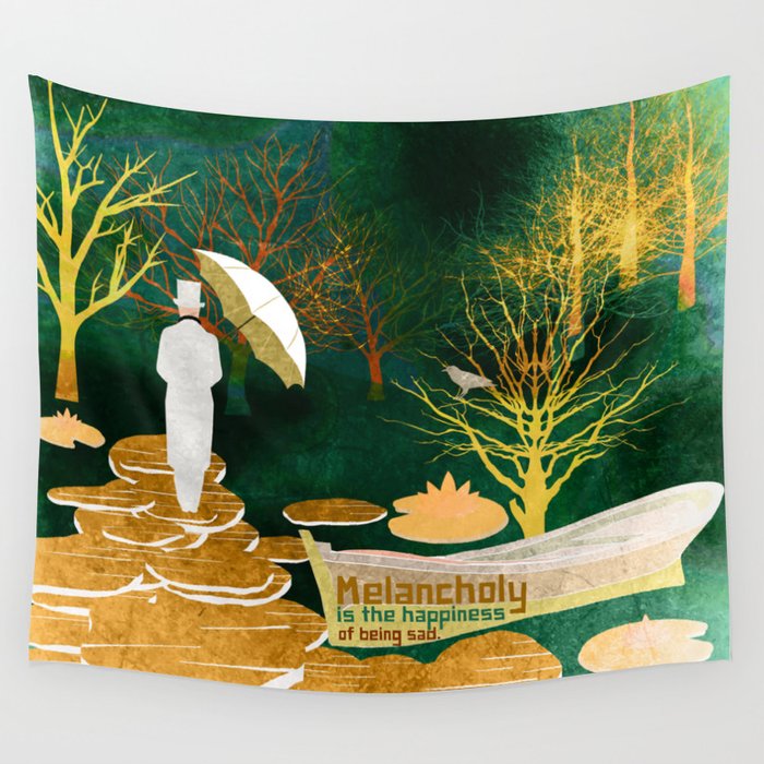Melancholy 8 Wall Tapestry