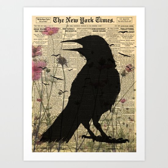 New York Ravin Art Print