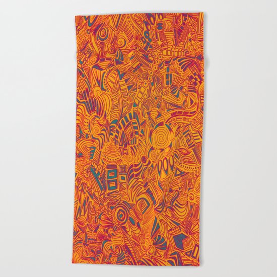 Flavor Beach Towel
