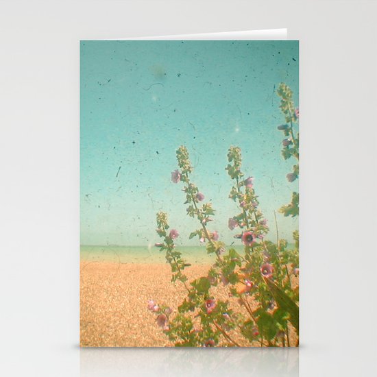 Flowers by the Sea Stationery Cards