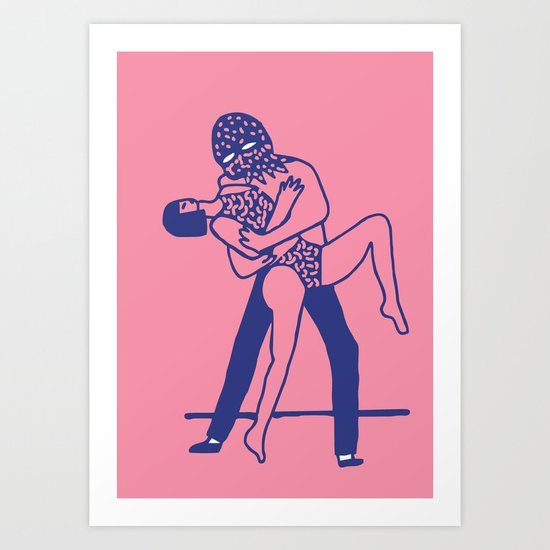 dancing Art Print
