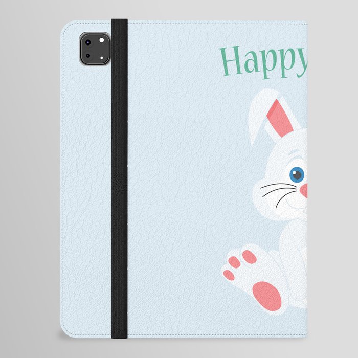 Cute easter bunny iPad Folio Case