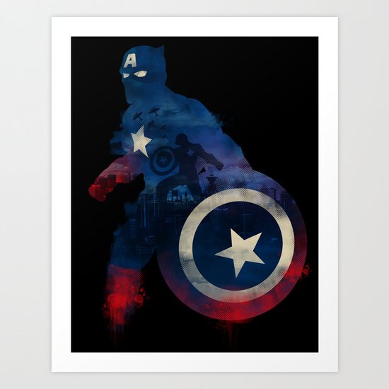 For Truth And Justice Art Print