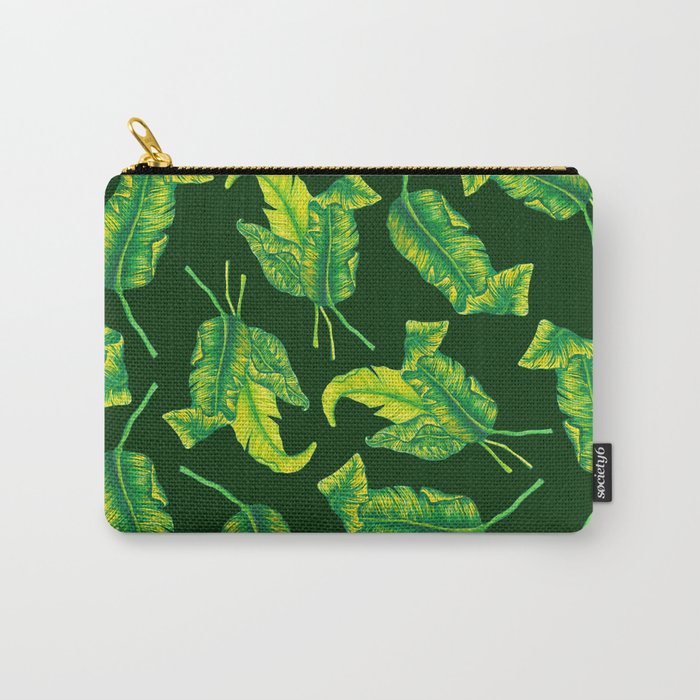 Tropicana Leaves Carry-All Pouch