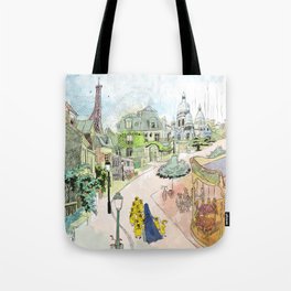 Madeline Montmartre colored Tote Bag