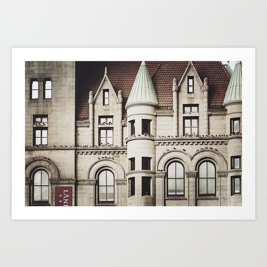 Life on the Ledge Art Print