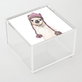 The Llama with Hat Acrylic Box