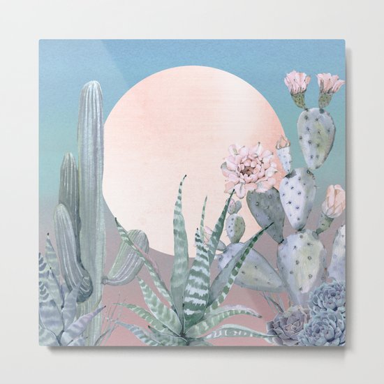 Desert Twilight by Nature Magick Metal Print
