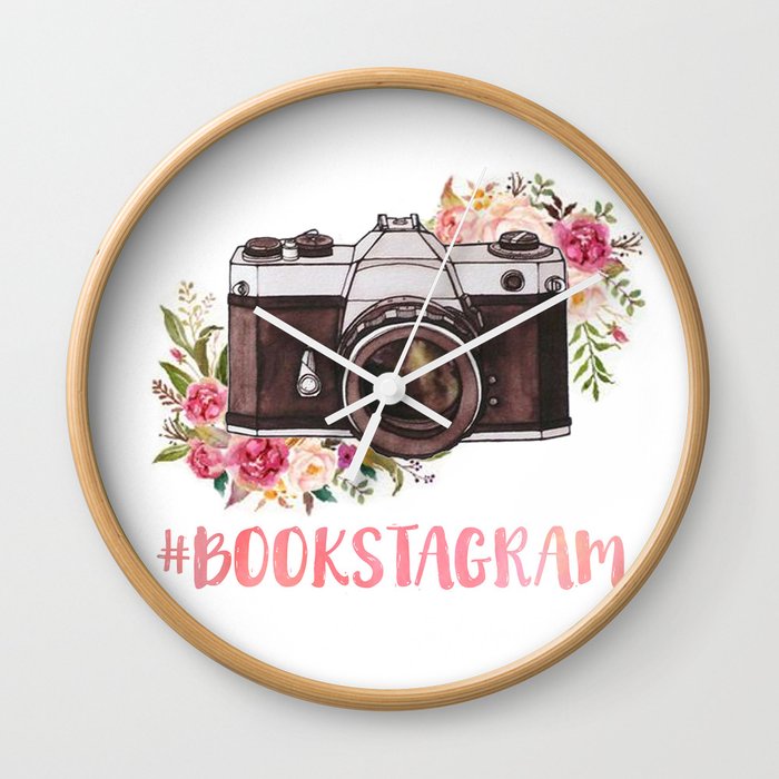 # bookstagram Wall Clock