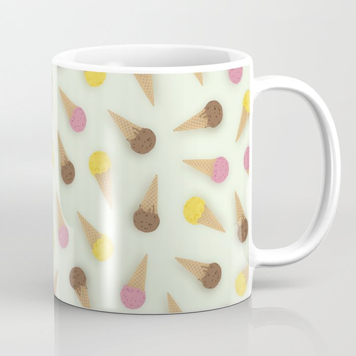 Ice Cream Pattern Coffee Mug