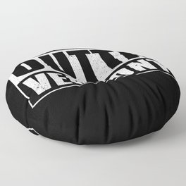 Straight Outta Vermont Floor Pillow