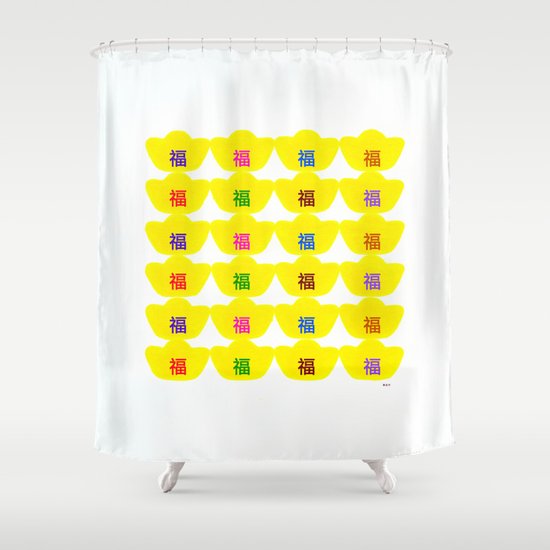 PROSPERITY - HAPPY CHINESE NEW YEAR SERIES 1 Shower Curtain by