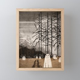 Lost In The Unknown Framed Mini Art Print