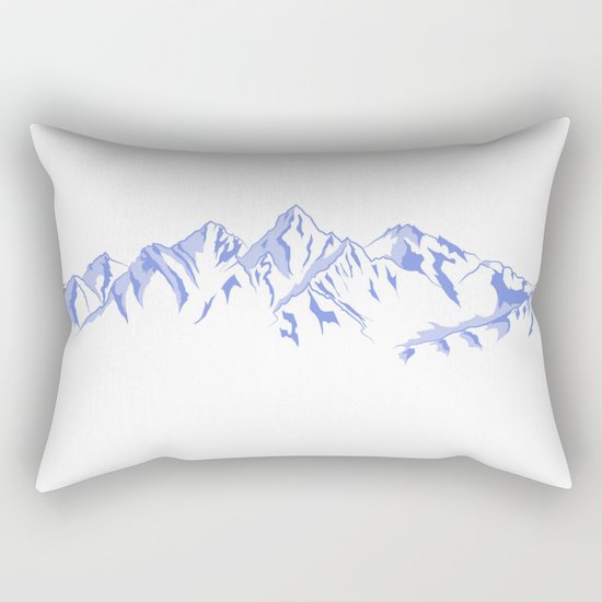 Mountains Rectangular Pillow