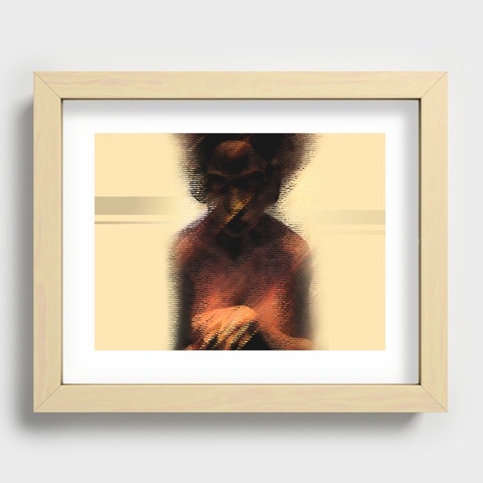 AFRO Recessed Framed Print