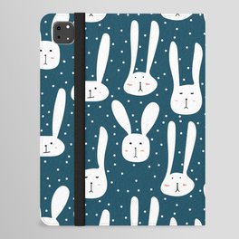 Snow Bunnies iPad Folio Case