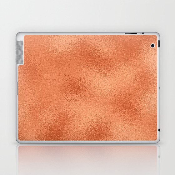 Orange Neon Glass Foil Modern Collection Laptop & iPad Skin