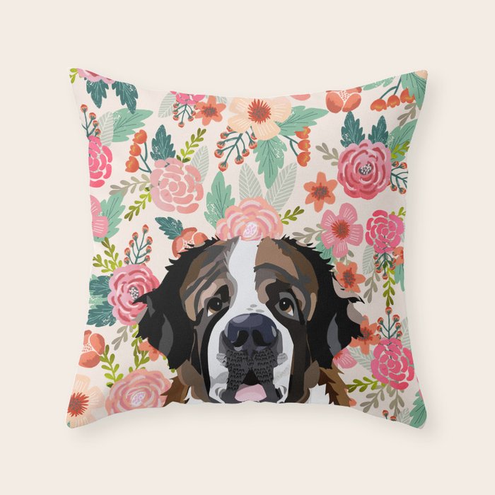 dog breed throw pillows