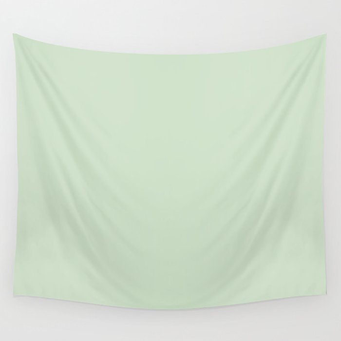 Endive Green Wall Tapestry