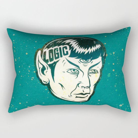 Logical Rectangular Pillow