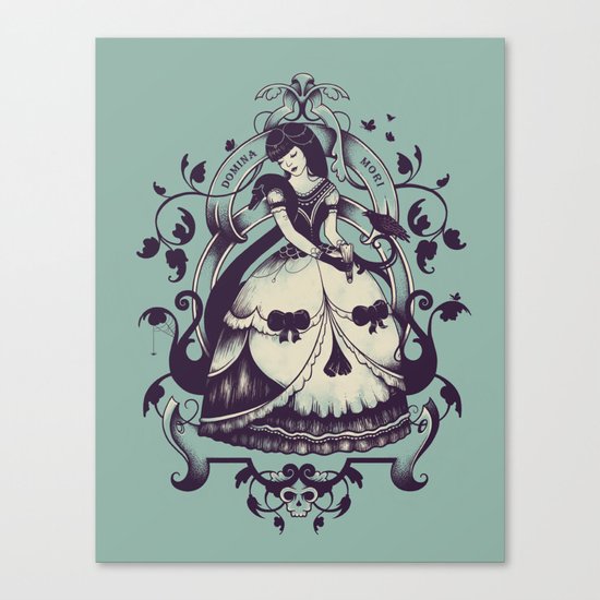 Mrs. Death Canvas Print