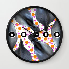 Playing Around with Dots: Dustin Gimbel Ceramics Wall Clock