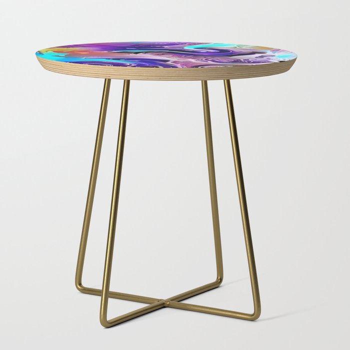 Neon Waves Side Table