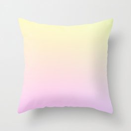 23 Gradient Aura Ombre 220426 Valourine Digital Minimalist Art Throw Pillow