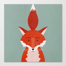 Fancy Fox Canvas Print