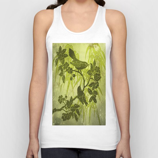 Birds on the Tree Unisex Tank Top