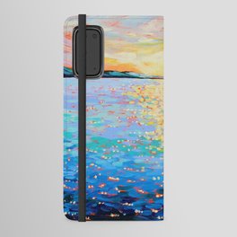 Sparkling Dawn Ocean Sunrise Android Wallet Case