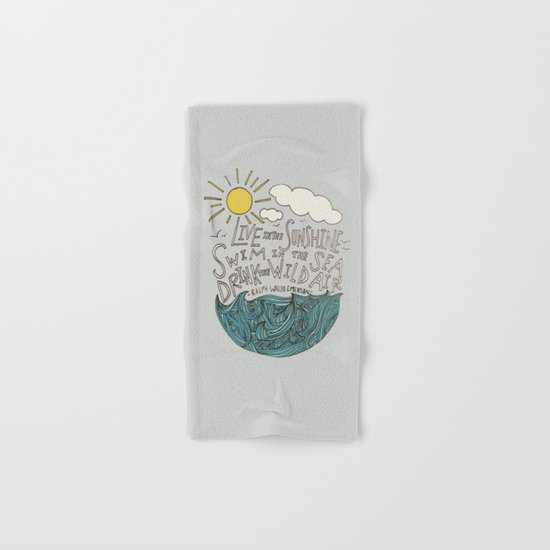 Emerson: Live in the Sunshine Hand & Bath Towel