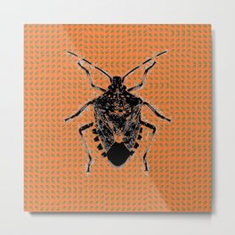 Bugged. Metal Print | Insect, Wildlife, Shieldbug, Bug, Shieldbugs, Nature, Natural, Digital, Stinkbugs, Graphicdesign 