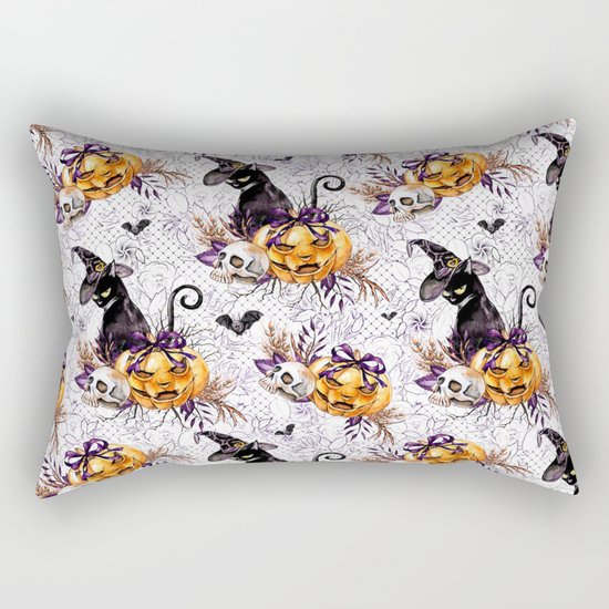 Halloween Witch #4 Rectangular Pillow